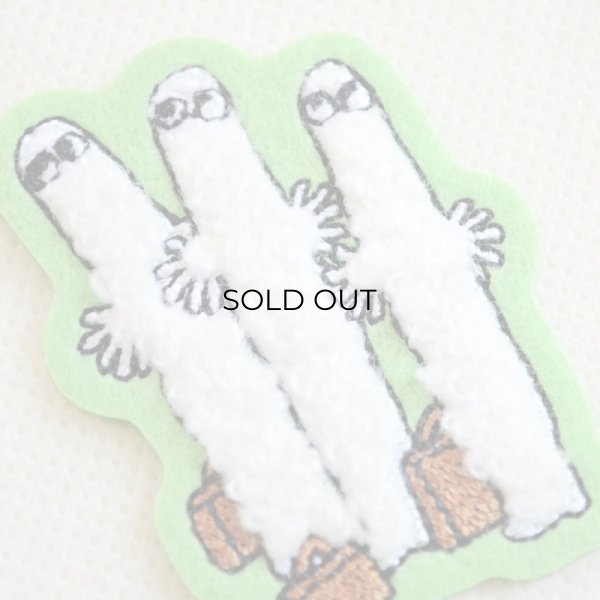 画像2: ワッペン ムーミン ニョロニョロ (2)