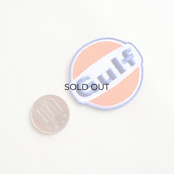 画像2: ワッペン ガルフオイル Gulf Oil Sサイズ (2)