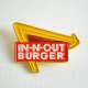 ピンバッジ IN-N-OUT BURGER インアンドアウトバーガー アメリカン