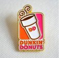 画像1: ピンバッジ ダンキンドーナツ Dunkin' Donuts アメリカン (1)