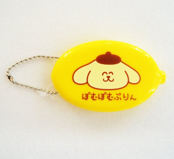 画像1: コインケース ぽむぽむぷりん おえかきさん サンリオ ラバー (1)