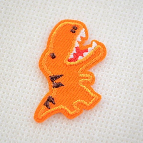 画像3: ワッペン へなちょこZOO ティラノサウルス&ステゴサウルス (3)