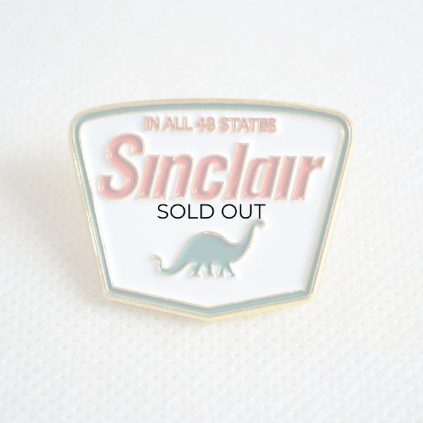 画像1: ピンバッジ シンクレア SINCLAIR アメリカン (1)