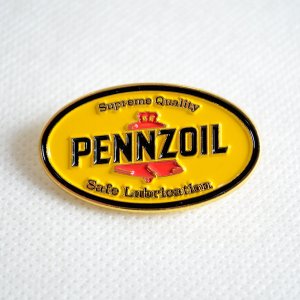 画像1: ピンバッジ ペンズオイル PENNZOIL アメリカン