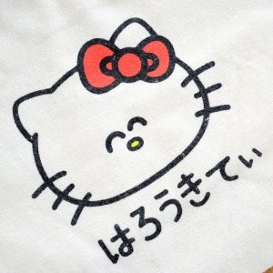 画像3: 巾着袋 はろうきてぃ おえかきさん マチ付き