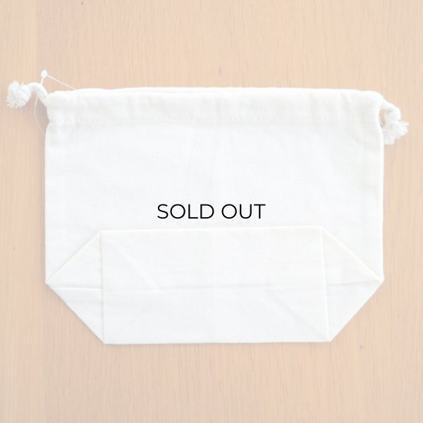 画像4: 巾着袋 くろみ おえかきさん マチ付き (4)