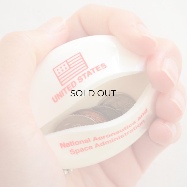 画像4: コインケース NASA ナサ ホワイト ラバー (4)