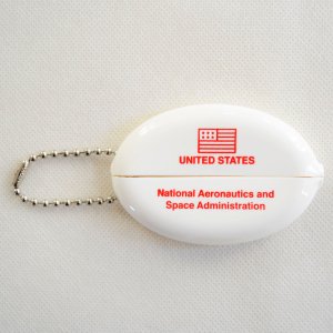 画像3: コインケース NASA ナサ ホワイト ラバー