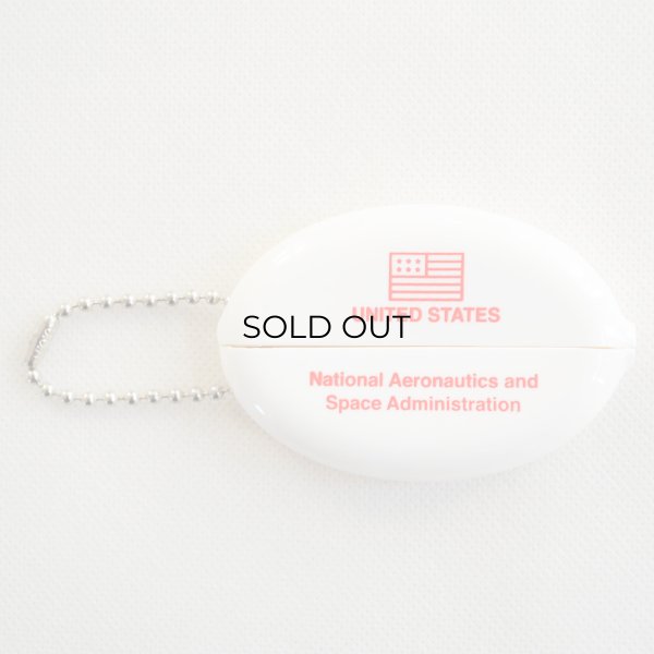 画像3: コインケース NASA ナサ ホワイト ラバー (3)