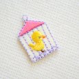 画像3: ワッペン ハローキティ 鳥かご HELLO KITTY サンリオ 2枚組 (3)