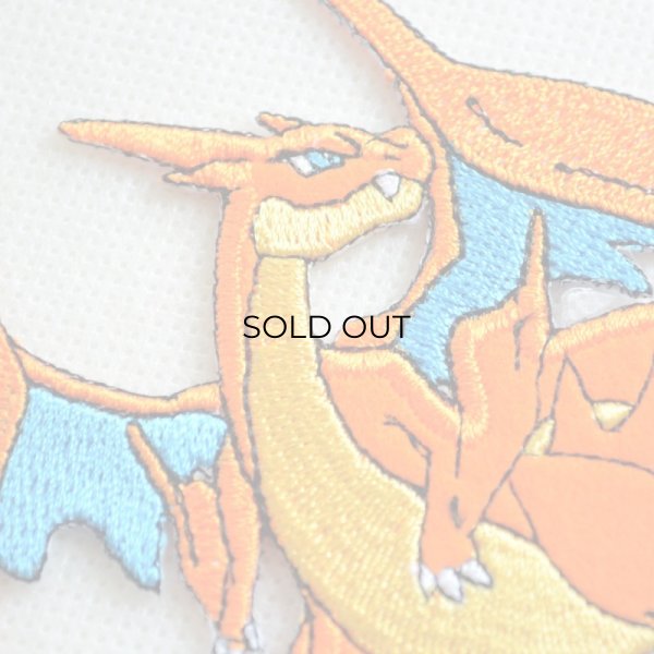 画像2: ポケモン ポケットモンスター メガリーザードン Y ワッペン アイロン シール 刺繍 キャラクターグッズ 入園準備 入学準備 (2)