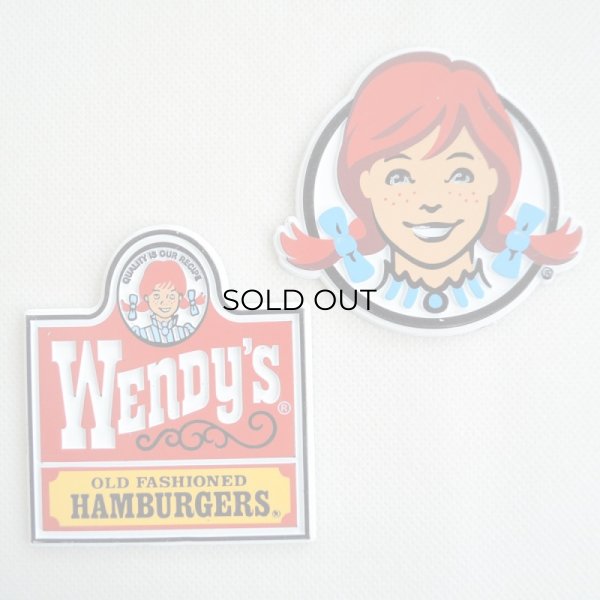画像4: マグネット おもちゃ 磁石 ウェンディーズ ロゴ Wendy's OLD LOGO アメリカ (4)