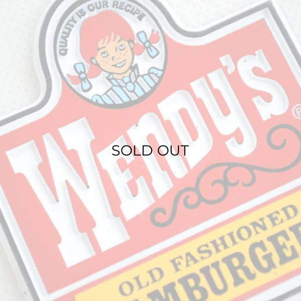 画像2: マグネット おもちゃ 磁石 ウェンディーズ ロゴ Wendy's OLD LOGO アメリカ (2)