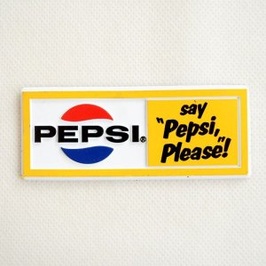 画像1: マグネット おもちゃ 磁石 ペプシ PEPSI SAY PEPSI PLEASE アメリカ