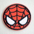 画像1: ワッペン スパイダーマン フェイス (1)