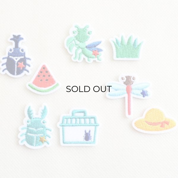 画像4: ワッペン トンボ 帽子 2枚組 (4)