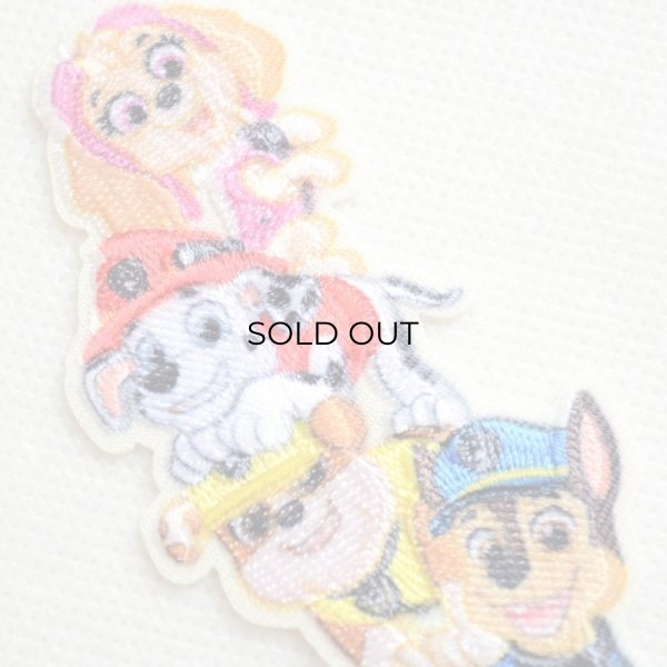 画像2: ワッペン パウパトロール なかま アイロン シール おしゃれ 大人 (2)