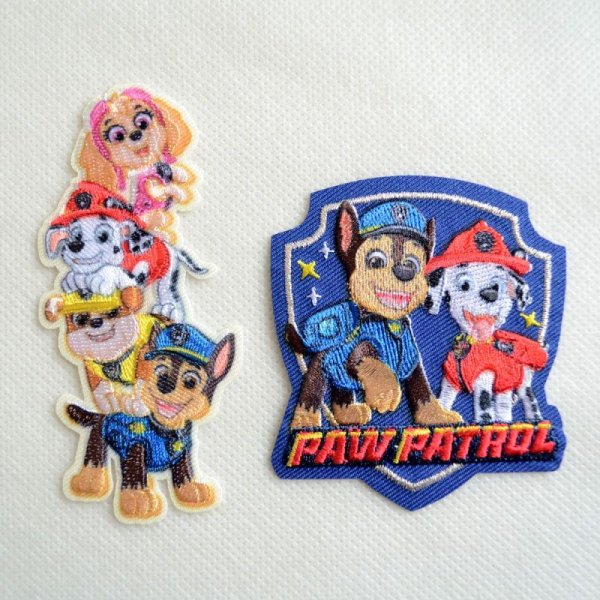 画像4: ワッペン パウパトロール チェイス & マーシャル アイロン シール おしゃれ 大人 (4)
