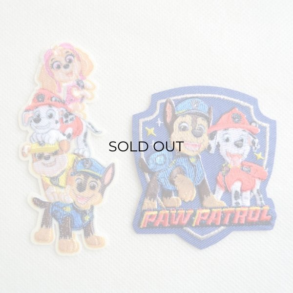 画像4: ワッペン パウパトロール チェイス & マーシャル アイロン シール おしゃれ 大人 (4)