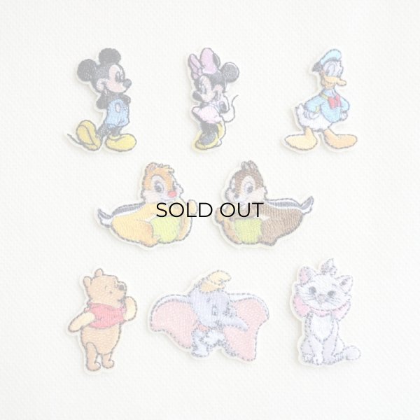 画像4: ワッペン アイロン ディズニー おしゃれキャット マリー ミニ シール (4)