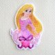 ワッペン アイロン ディズニー プリンセス 塔の上のラプンツェル ラプンツェル ミニ シール