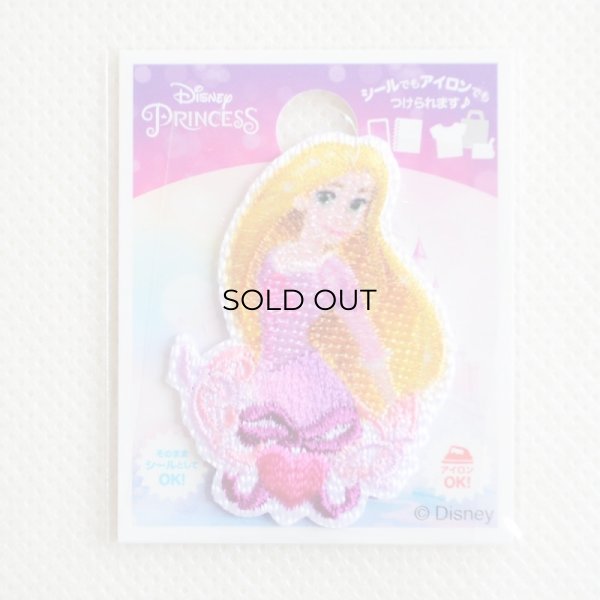 画像3: ワッペン アイロン ディズニー プリンセス 塔の上のラプンツェル ラプンツェル ミニ シール (3)
