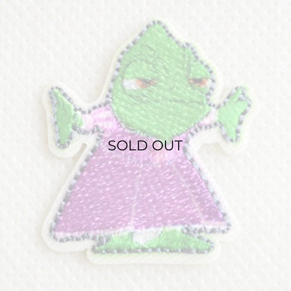 画像1: ワッペン アイロン ディズニー プリンセス 塔の上の ラプンツェル パスカル ミニ シール (1)