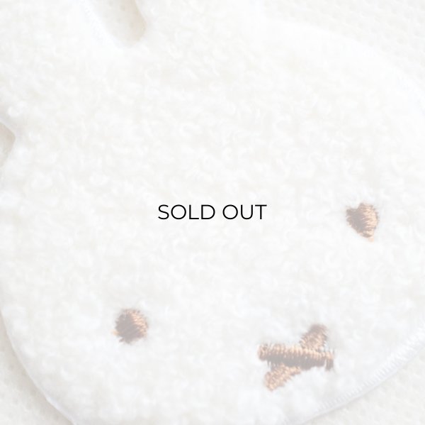 画像2: ワッペン ディックブルーナ ミッフィー フェイス サガラ (2)