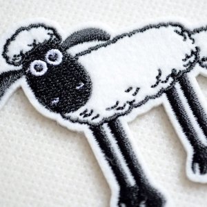 画像2: ワッペン ひつじのショーン Shaum the Sheep