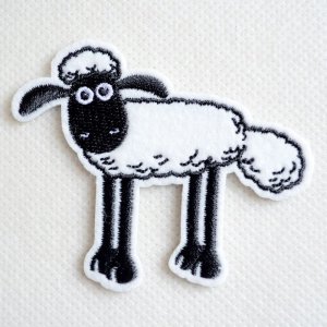 画像1: ワッペン ひつじのショーン Shaum the Sheep