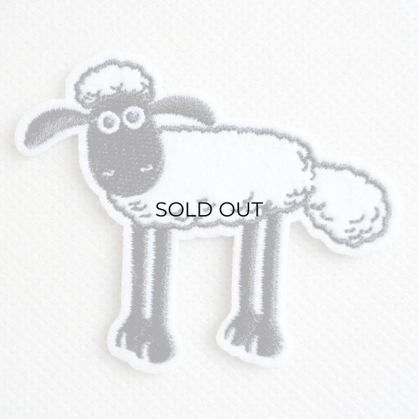 画像1: ワッペン ひつじのショーン Shaum the Sheep (1)