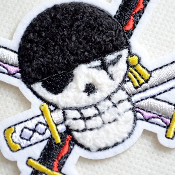 画像2: 刺繍シール ワンピース ONE PIECE ゾロ サガラ (2)