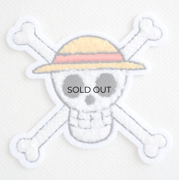 画像1: 刺繍シール ワンピース ONE PIECE ルフィ サガラ  (1)