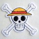刺繍シール ワンピース ONE PIECE ルフィ サガラ 