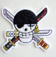 画像1: 刺繍シール ワンピース ONE PIECE ゾロ サガラ (1)