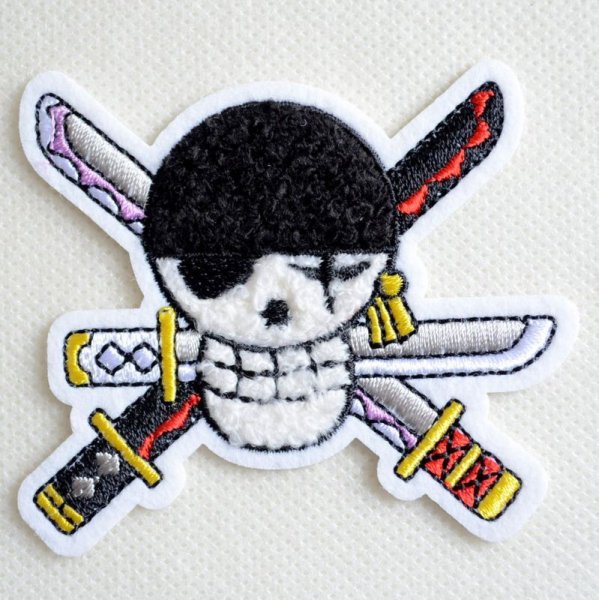 画像1: 刺繍シール ワンピース ONE PIECE ゾロ サガラ (1)