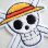 画像2: 刺繍シール ワンピース ONE PIECE ルフィ サガラ  (2)