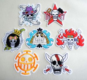 画像4: 刺繍シール ワンピース ONE PIECE キッド サガラ