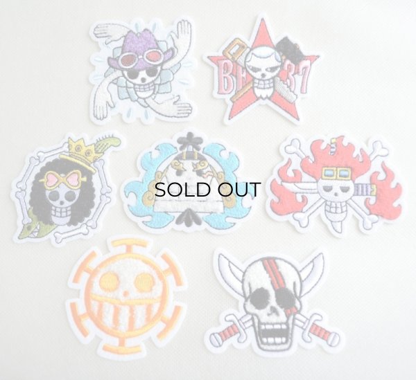 画像4: 刺繍シール ワンピース ONE PIECE ロー サガラ (4)