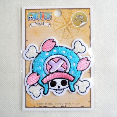 刺繍シール ワンピース ONE PIECE チョッパー サガラ | ワッペン