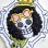 画像2: 刺繍シール ワンピース ONE PIECE ブルック サガラ (2)