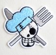 画像1: 刺繍シール ワンピース ONE PIECE サンジ サガラ (1)