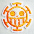 画像1: 刺繍シール ワンピース ONE PIECE ロー サガラ (1)