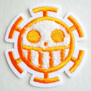画像1: 刺繍シール ワンピース ONE PIECE ロー サガラ