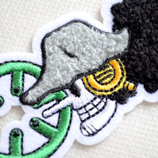 画像2: 刺繍シール ワンピース ONE PIECE ウソップ サガラ (2)
