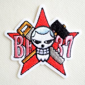 画像1: 刺繍シール ワンピース ONE PIECE フランキー サガラ 