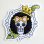 画像1: 刺繍シール ワンピース ONE PIECE ブルック サガラ (1)