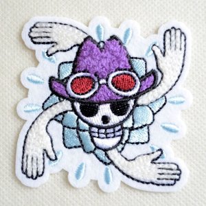 画像1: 刺繍シール ワンピース ONE PIECE ロビン サガラ 