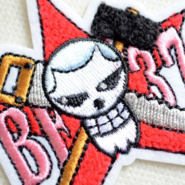 画像2: 刺繍シール ワンピース ONE PIECE フランキー サガラ  (2)