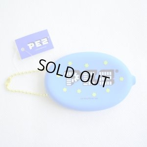 画像1: コインケース ペッツ PEZ ラバー ブルー